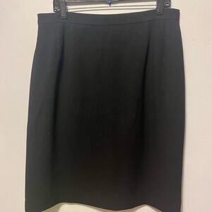 Amanda Smith Classic Black Pencil Skirt